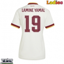 Spain Lamine Yamal #19 Replica Away Shirt Ladies World Cup 2026 Short Sleeve